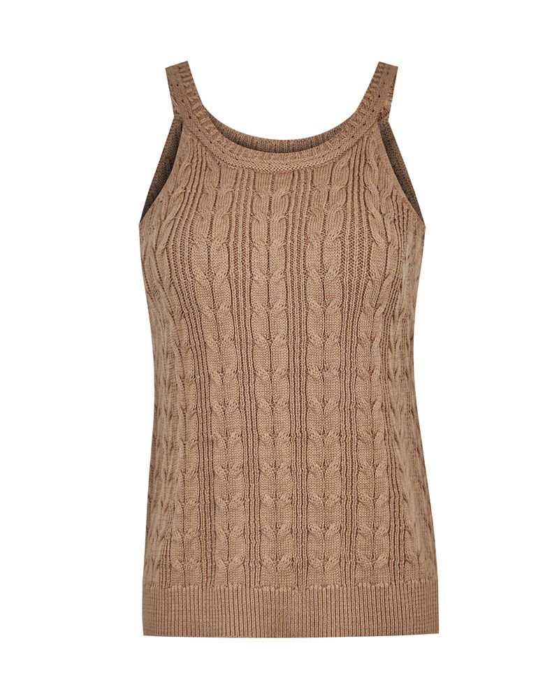 Polera-Algodon-Organico-Mujer-Samar-Cafe-Rockford