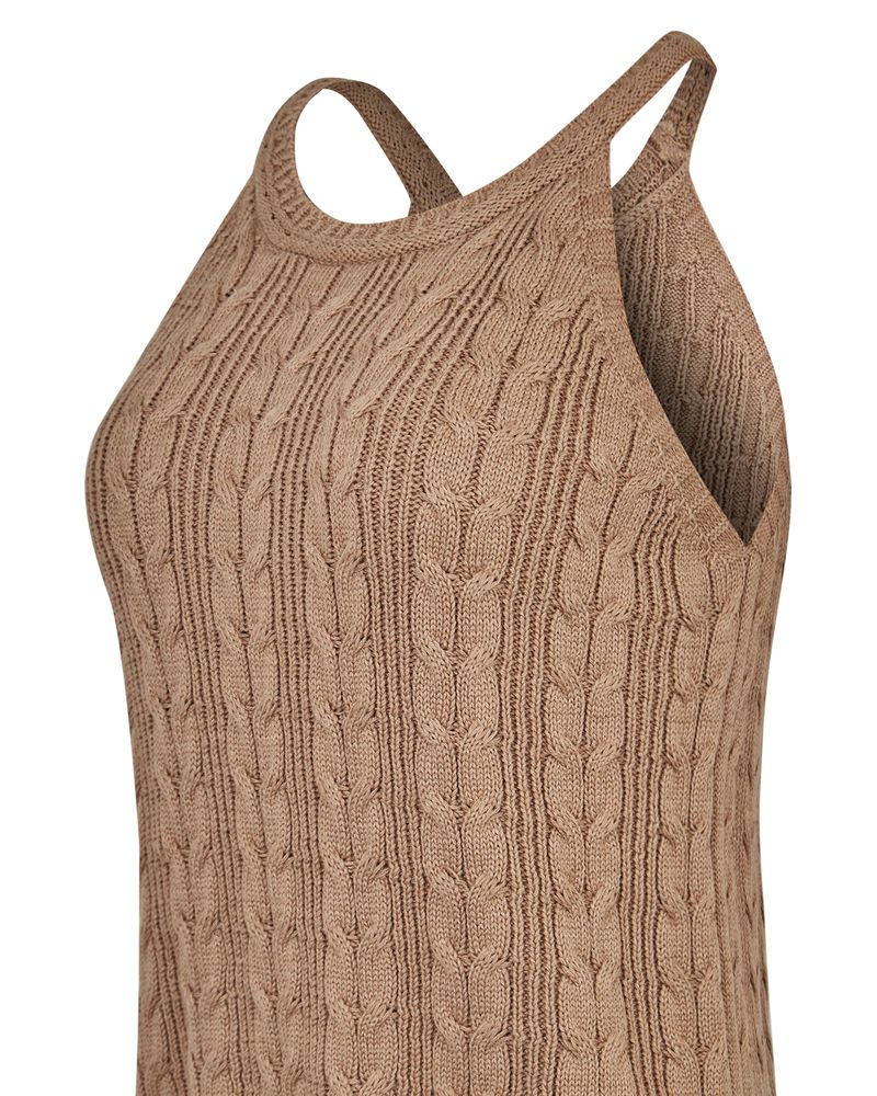 Polera-Algodon-Organico-Mujer-Samar-Cafe-Rockford