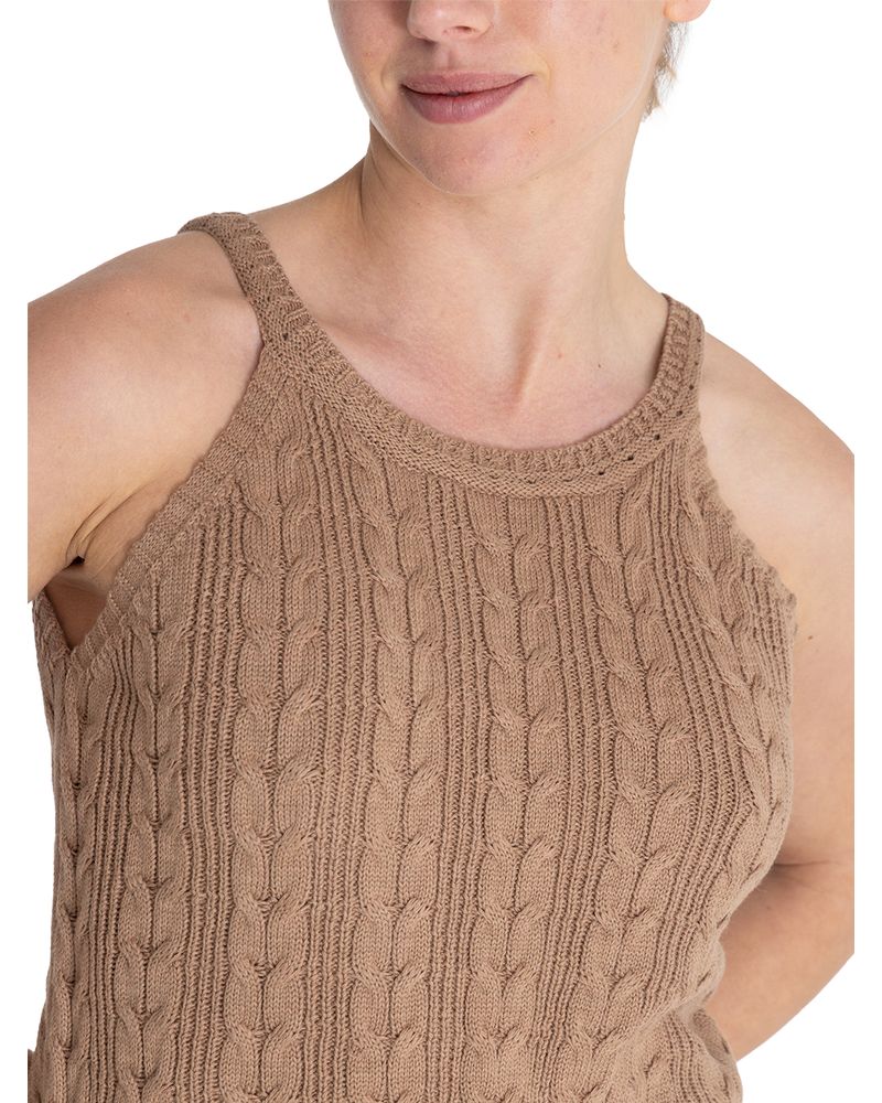Polera-Algodon-Organico-Mujer-Samar-Cafe-Rockford