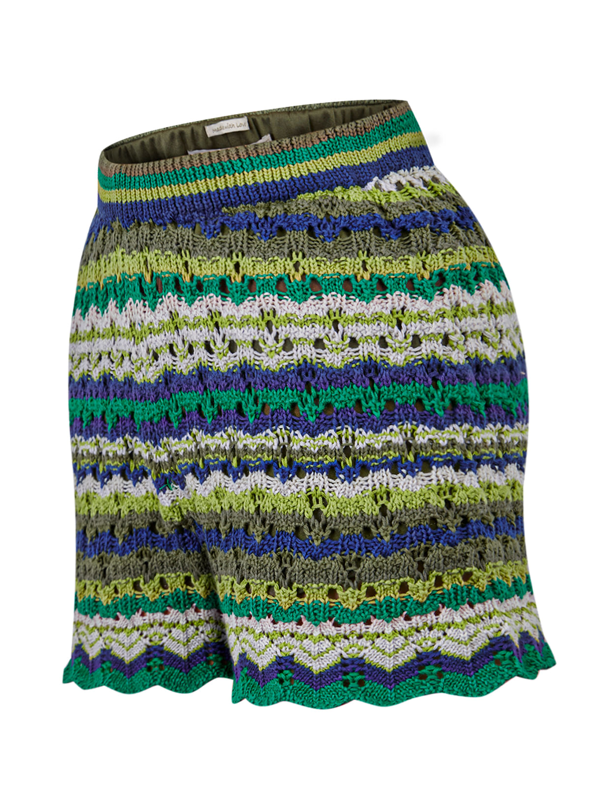 Short Algodón Orgánico Mujer Robie Verde Rockford