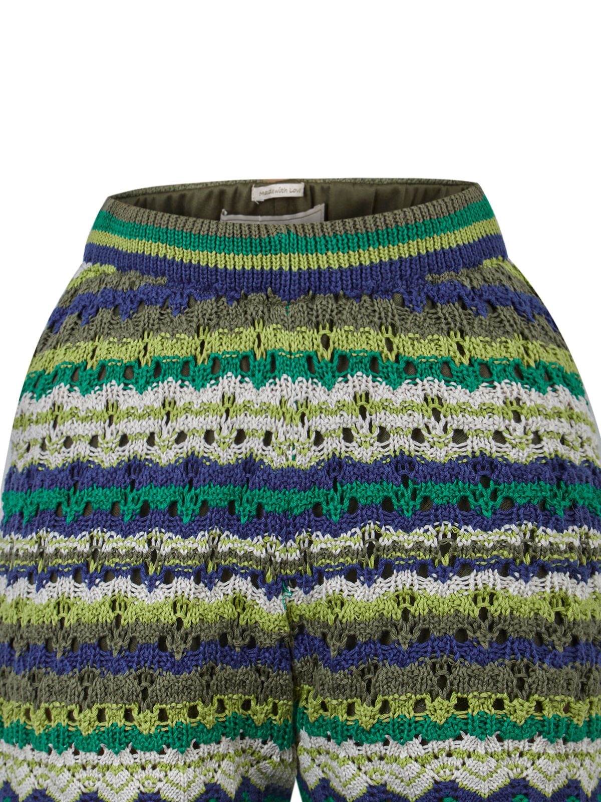 Short Algodón Orgánico Mujer Robie Verde Rockford