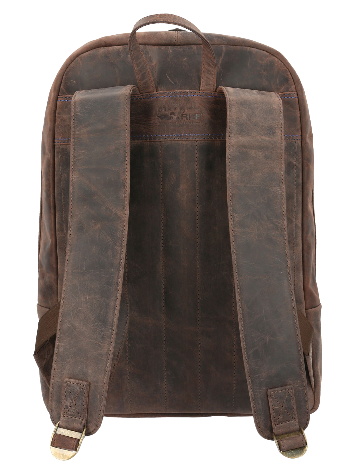 Mochila Cuero Hombre Kt Falkirk Back Café Rockford