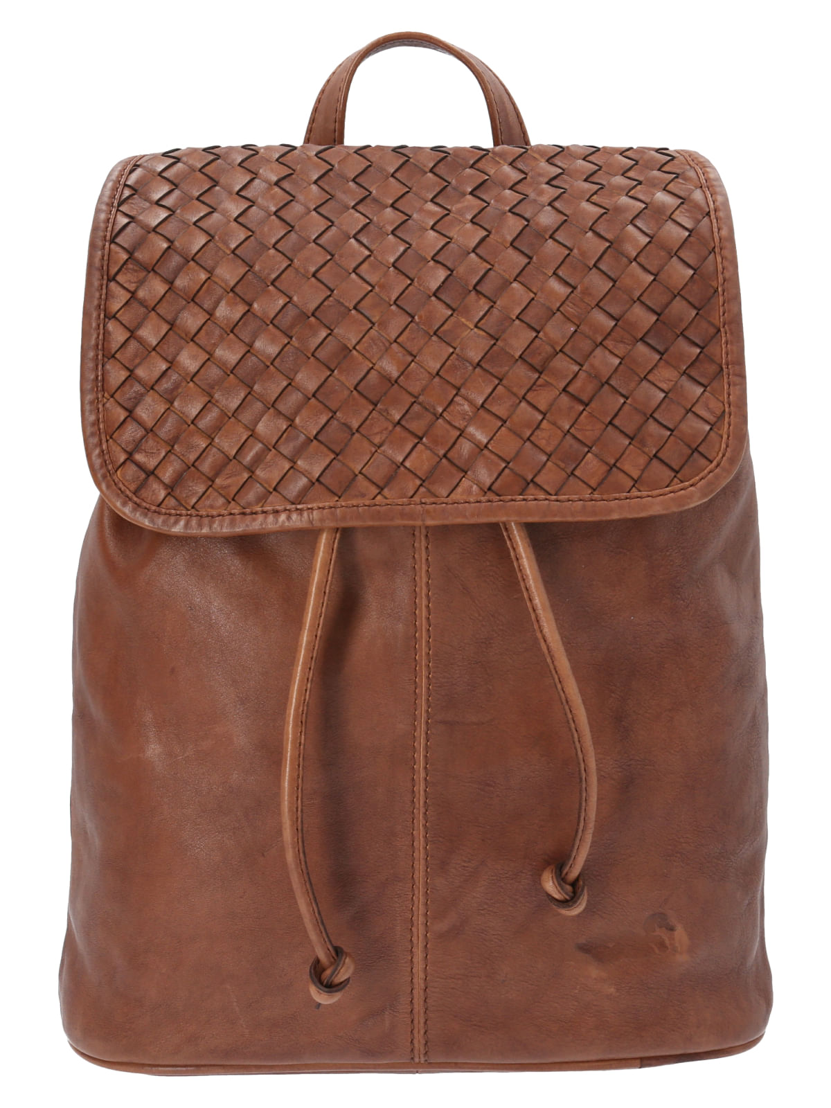 Mochila Cuero Mujer Ws Rustic Back Café Rockford