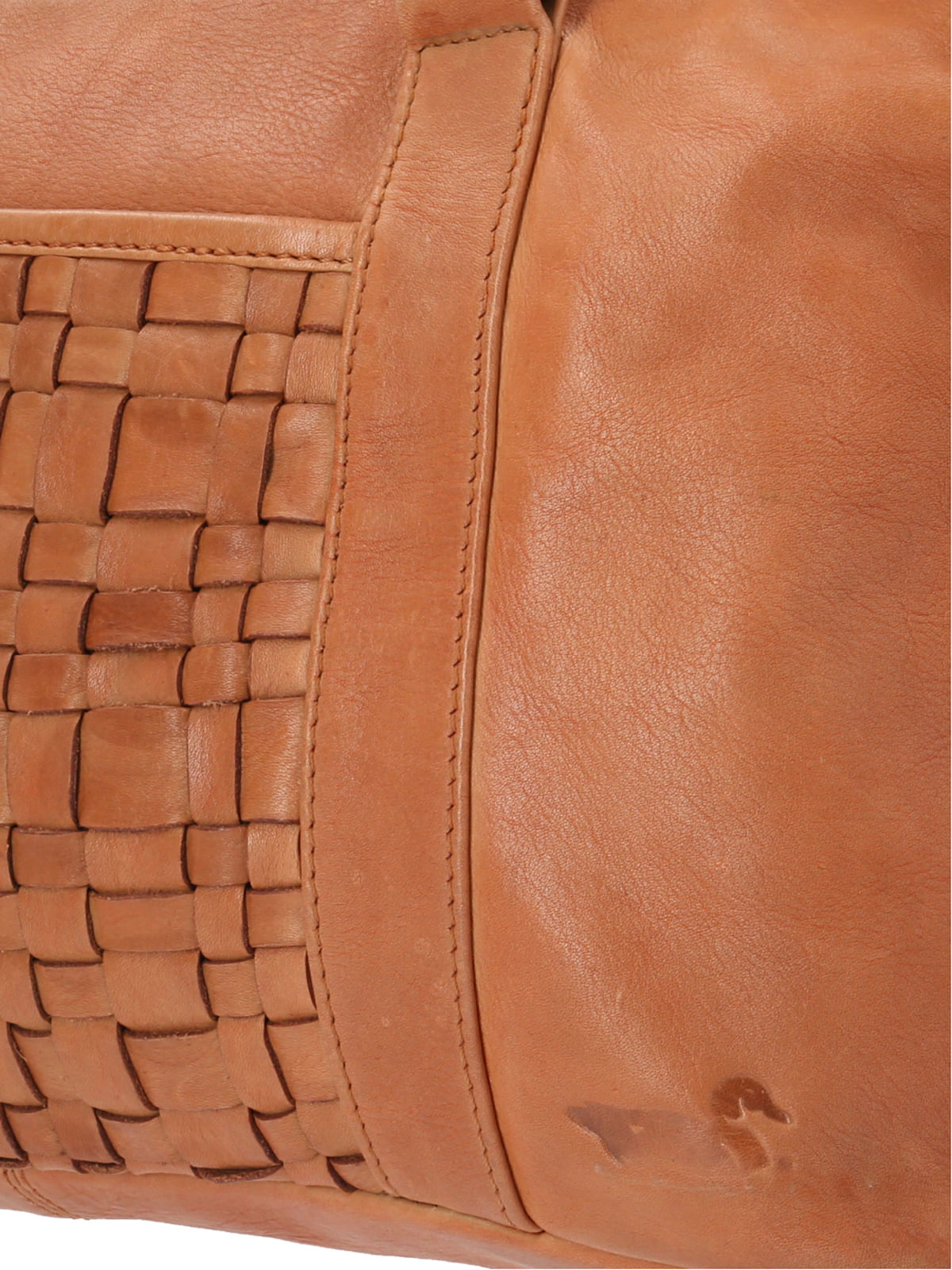 Cartera Cuero Mujer Ws Rustic Tote Café Rockford