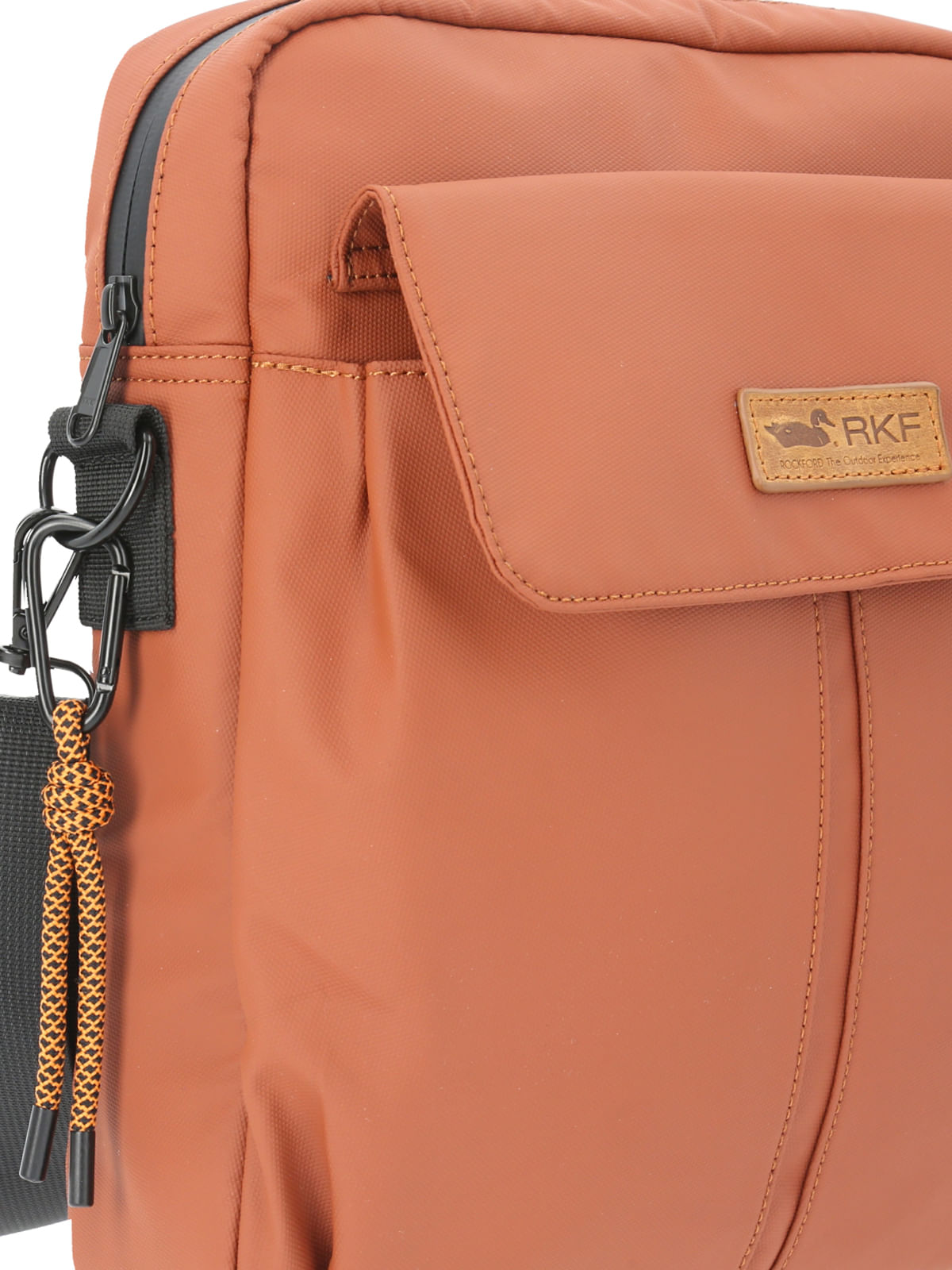 Maletín Water Resistant Unisex Wr Keaton Cross Naranjo Rockford