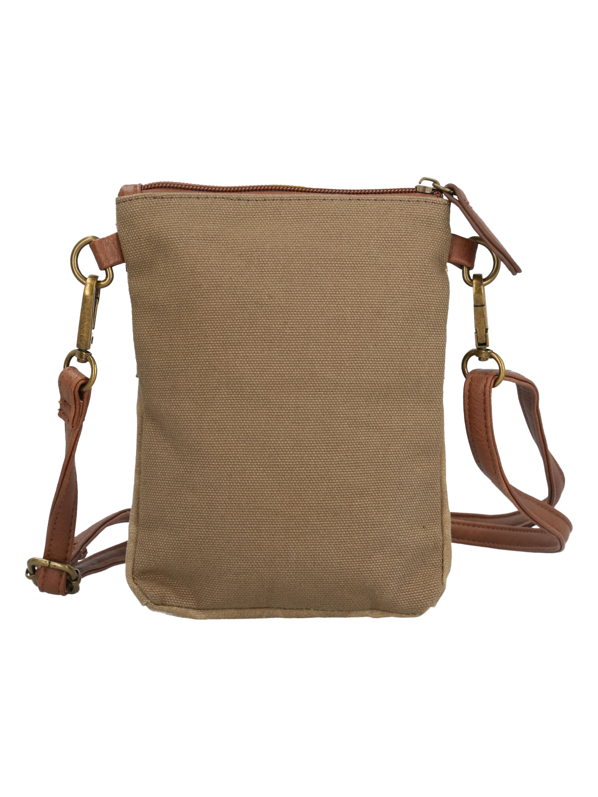 Cartera Textil Mujer Litza Cross Camel Rockford