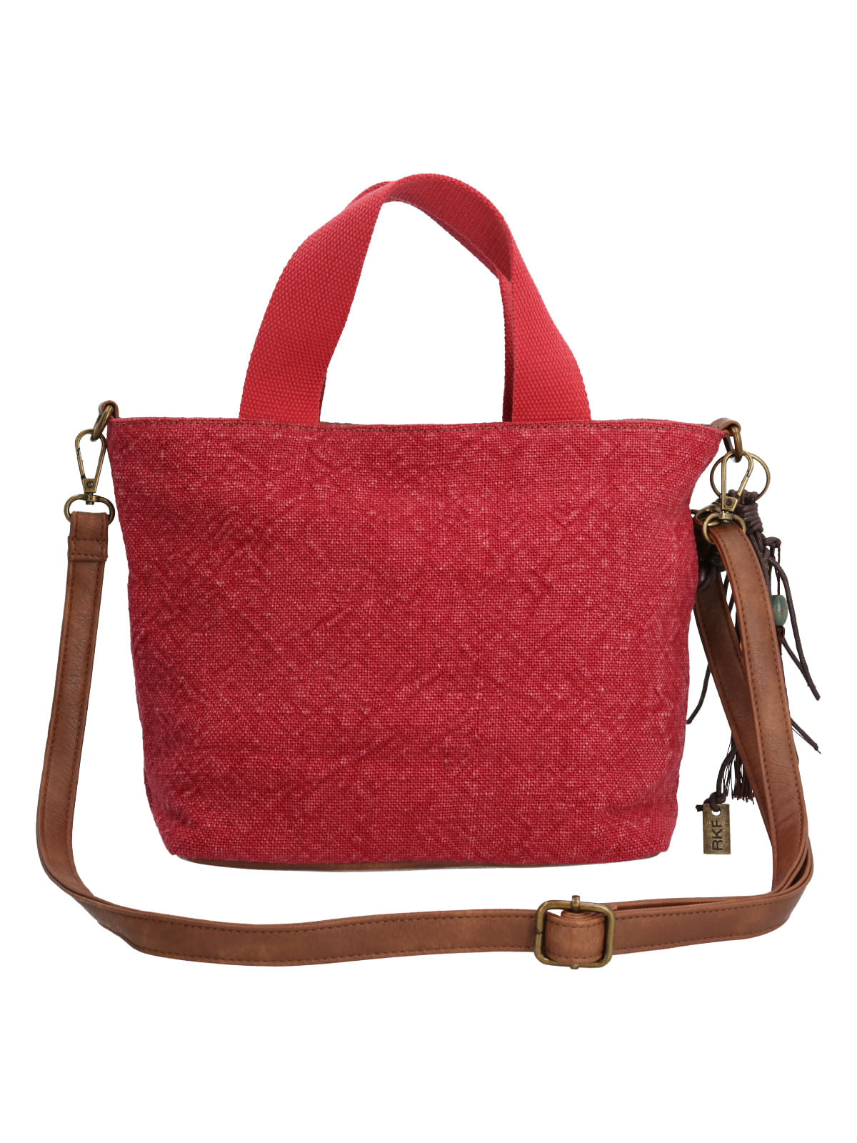 Cartera Textil Mujer Rumi Bag Rojo Rockford