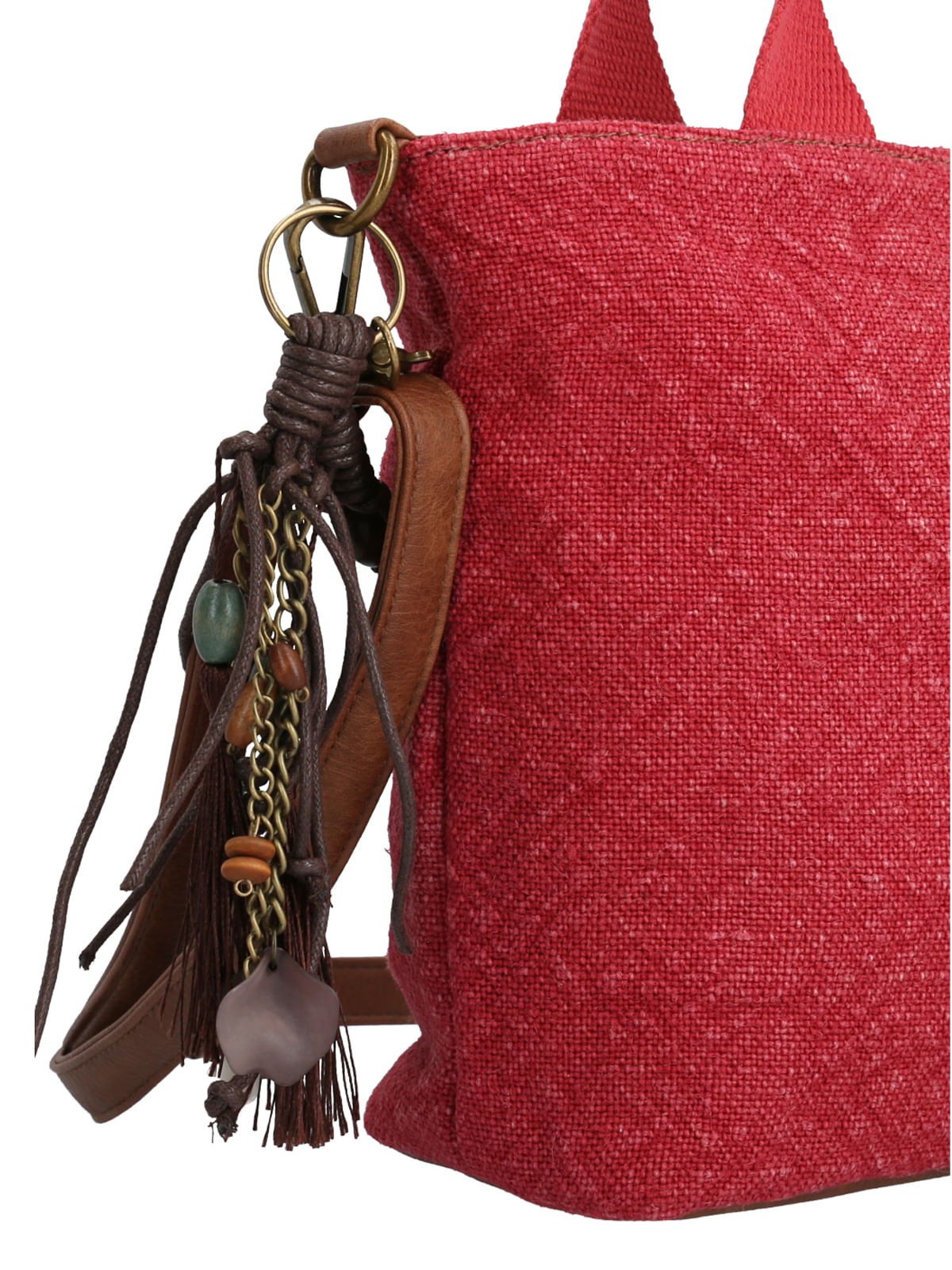 Cartera Textil Mujer Rumi Bag Rojo Rockford