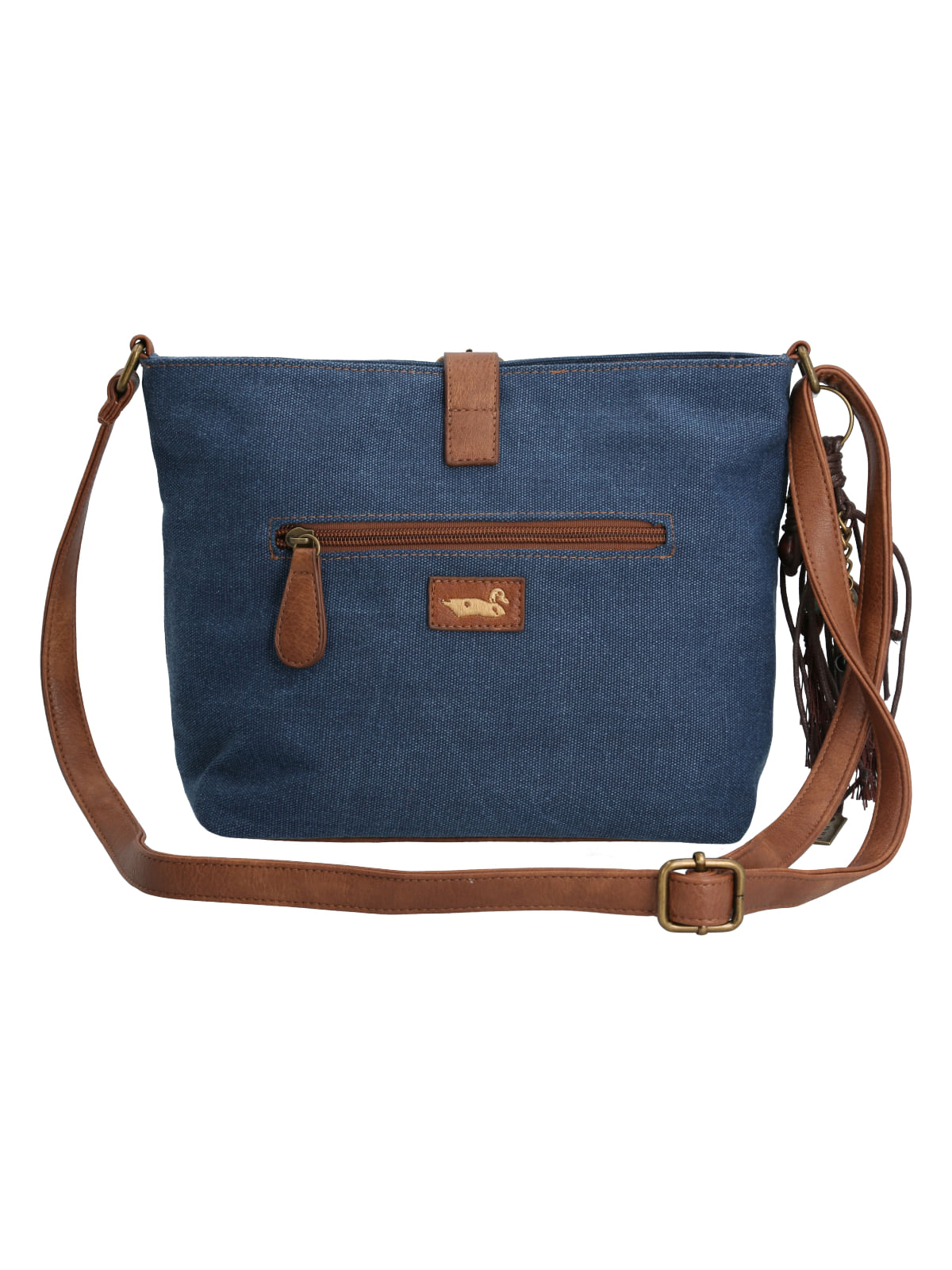 Cartera Textil Mujer Suhay Cross Azul Rockford