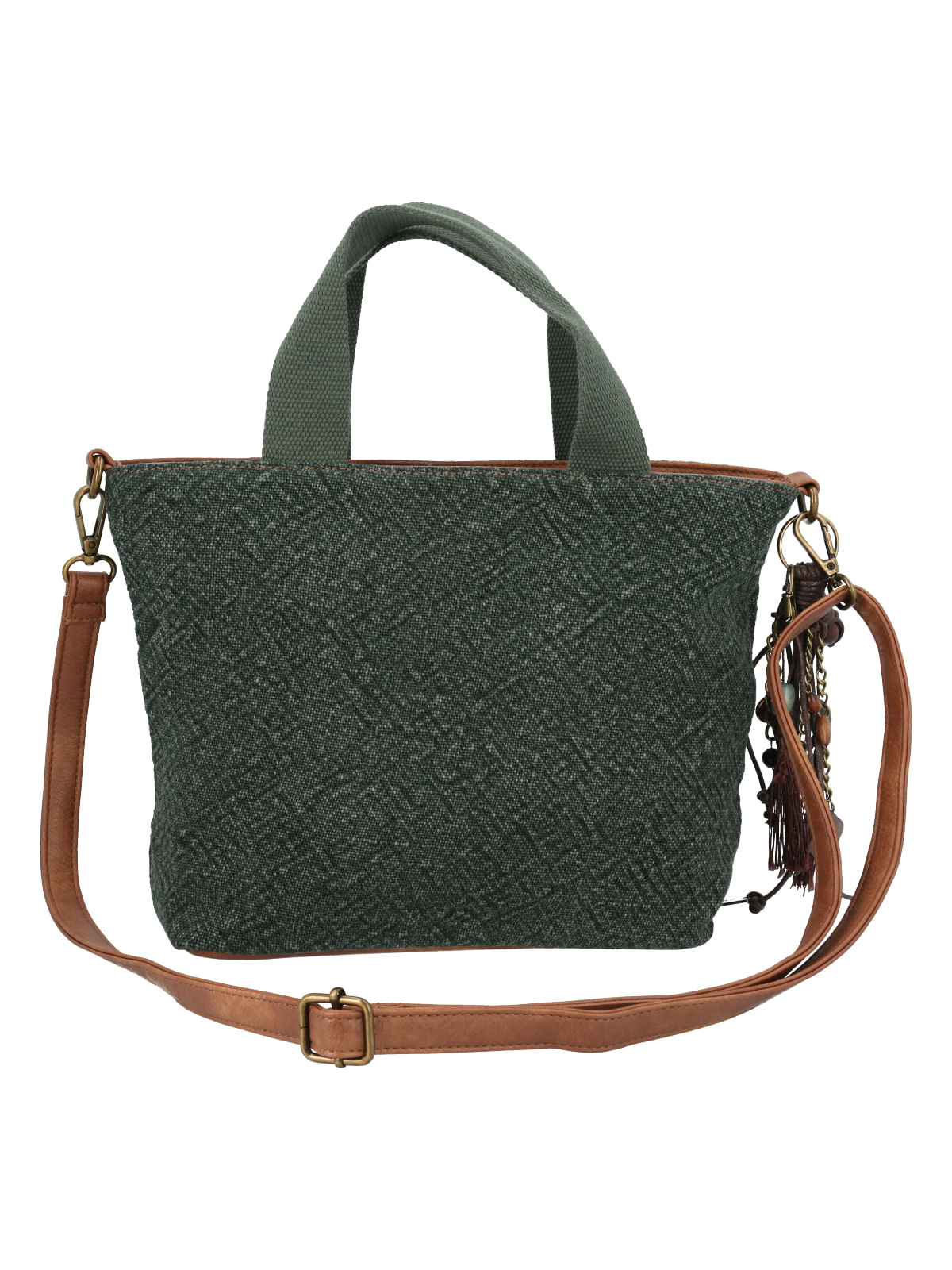 Cartera Textil Mujer Rumi Bag Verde Rockford