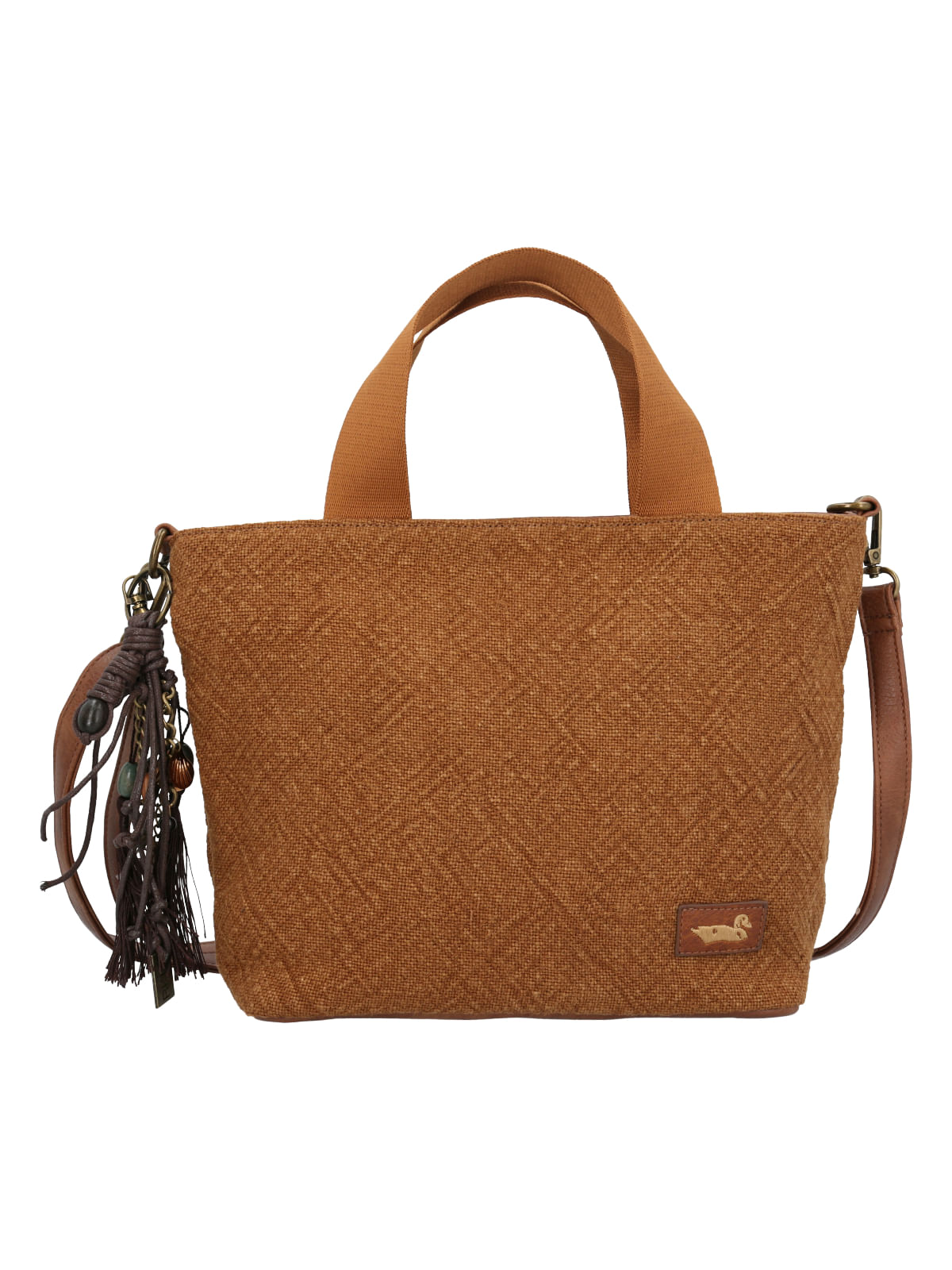 Cartera Textil Mujer Rumi Bag Tan Rockford