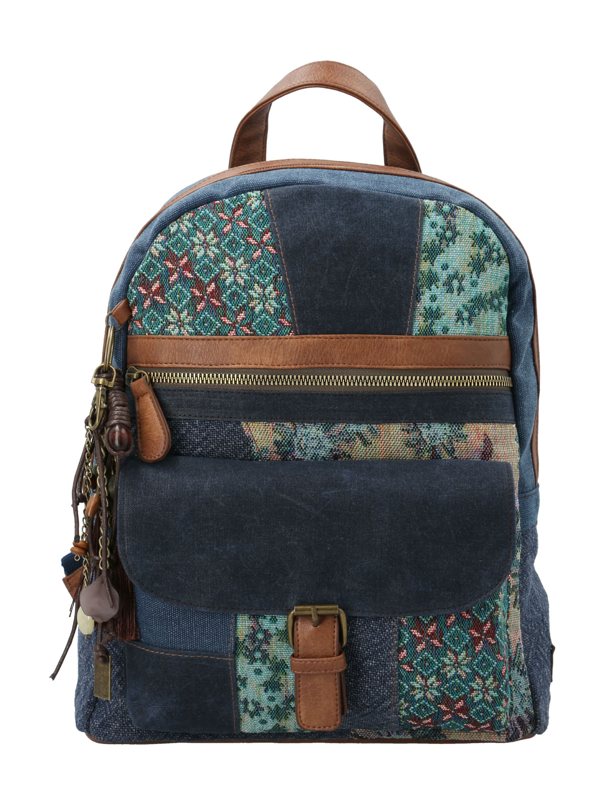 Mochila Textil Mujer Nahil Back Azul Rockford