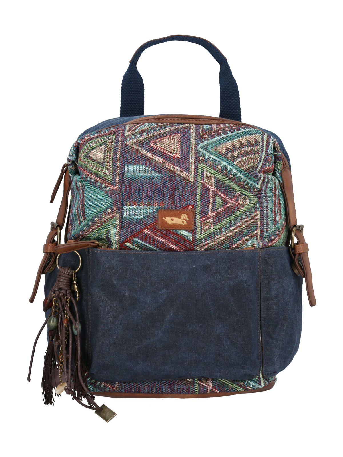 Mochila Textil Mujer Akbal Back Azul Rockford