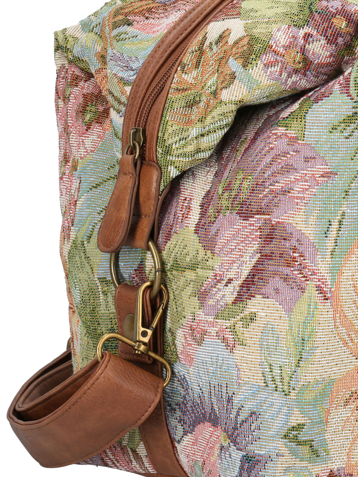 Bolso Textil Mujer Raymi Travel Verde Rockford