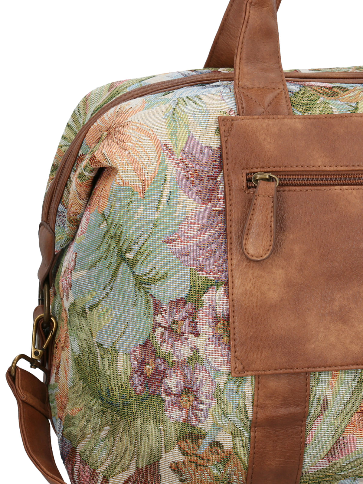 Bolso Textil Mujer Raymi Travel Verde Rockford
