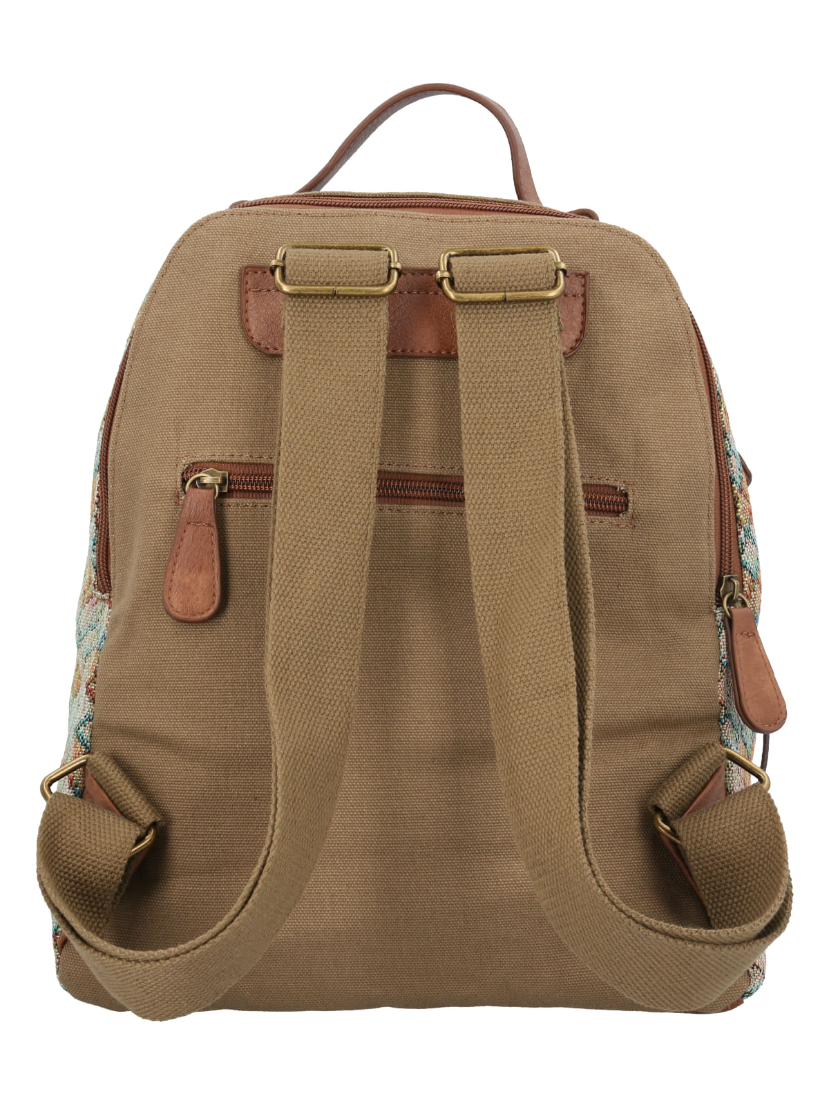 Mochila Textil Mujer Amaru Back Camel Rockford