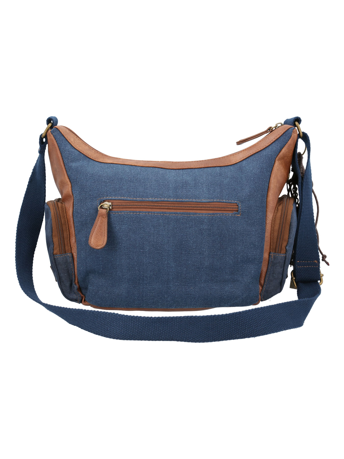 Cartera Textil Mujer Edahi Cross Azul Rockford