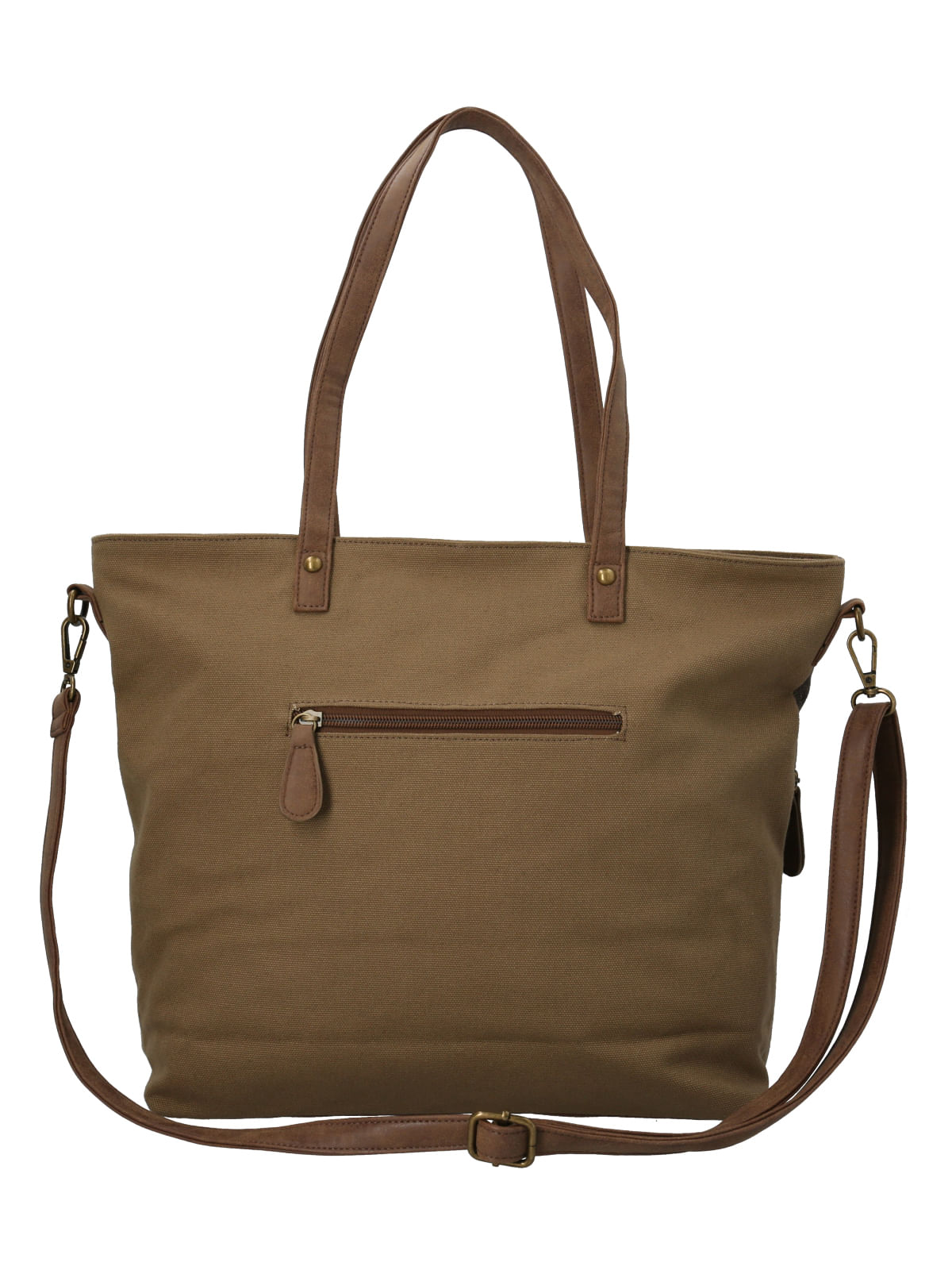 Cartera Textil Mujer Hakan Tote Camel Rockford