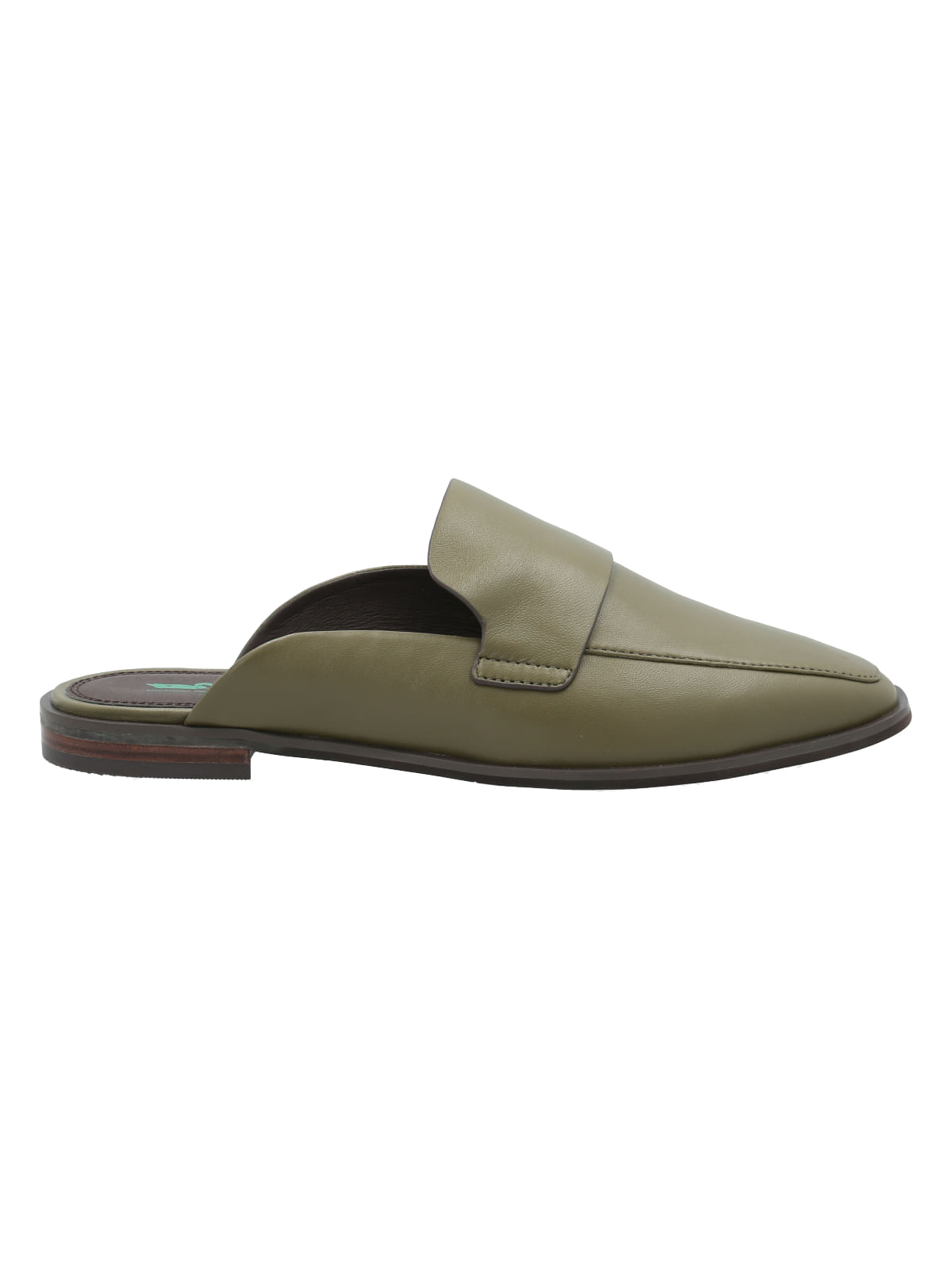 Zapato Cuero Mujer Somel Verde Rockford