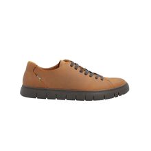 Zapatilla Cuero Hombre Posselt Café Rockford