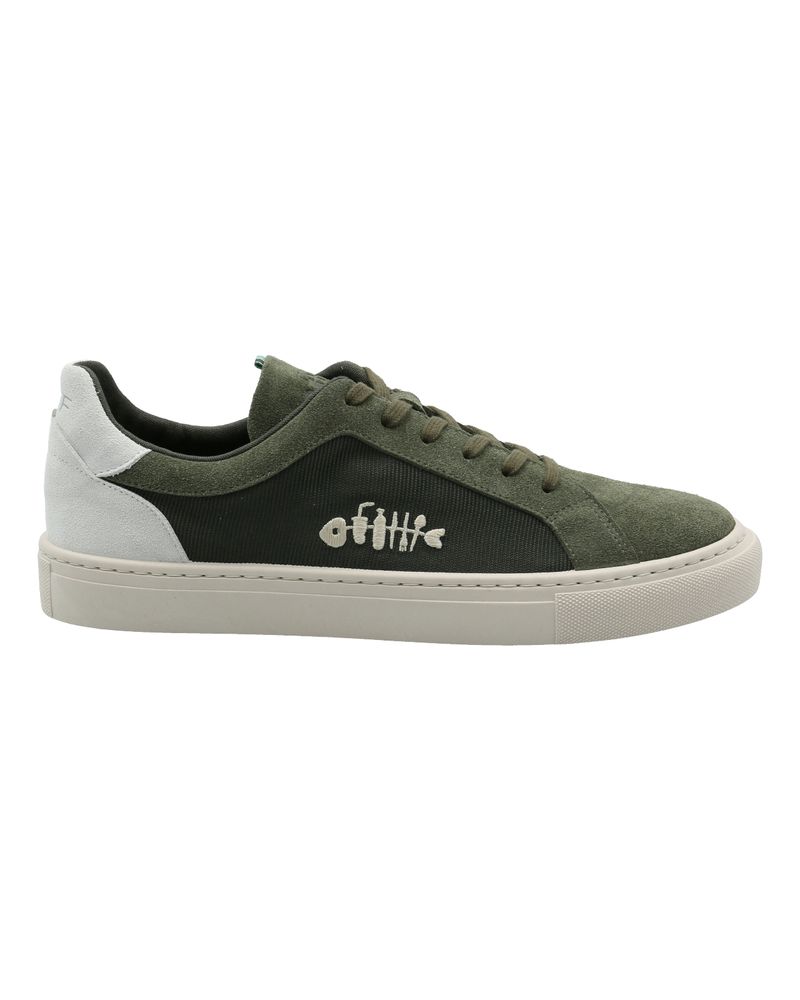Zapatilla Cuero Hombre Tifon Verde Rockford