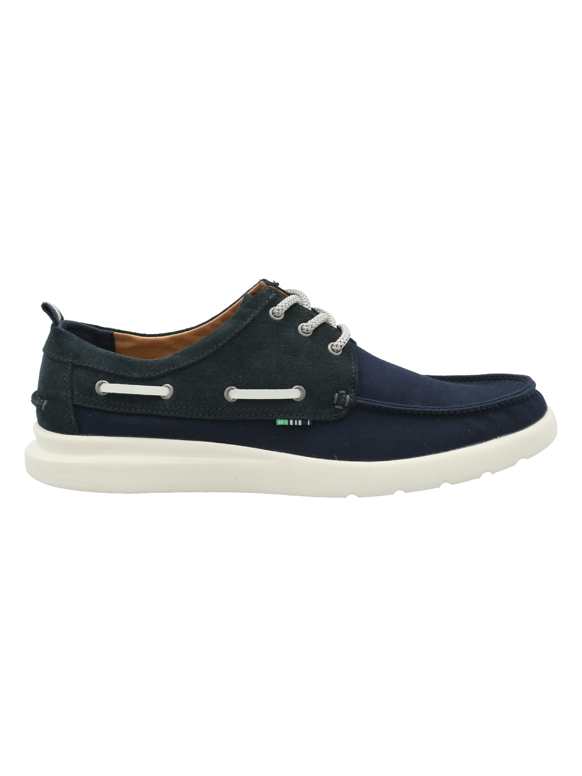 Mocasín Algodón Orgánico Hombre Gaston Azul Rockford