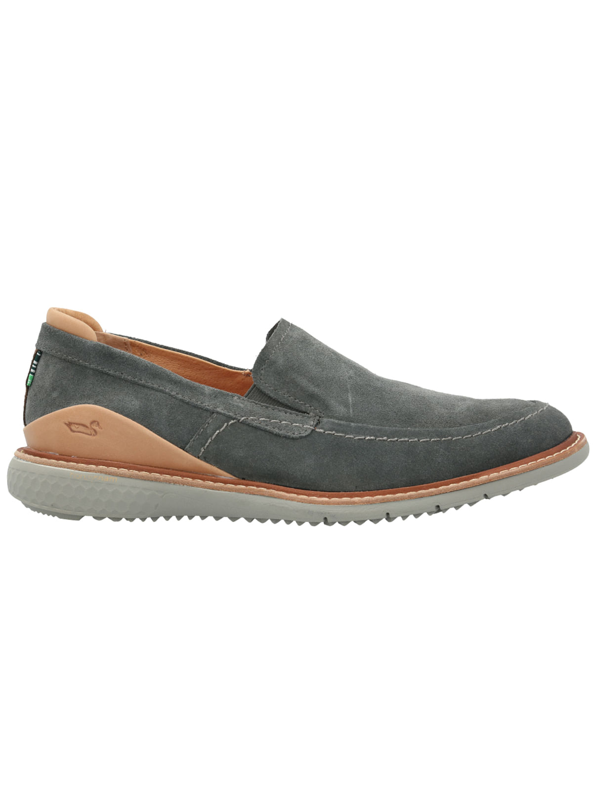 Mocasín Cuero Hombre Marke Gris Rockford