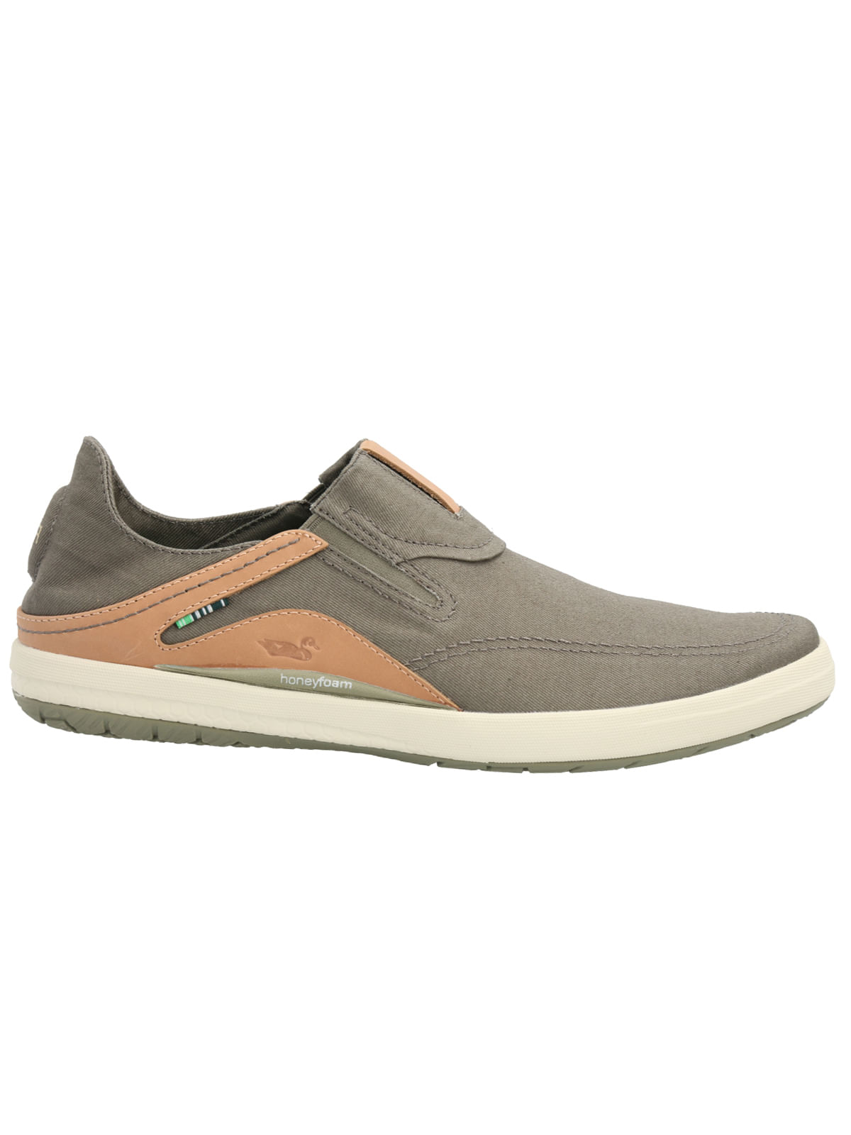 Zapatilla Algodón Orgánico Hombre Noosa Verde Rockford