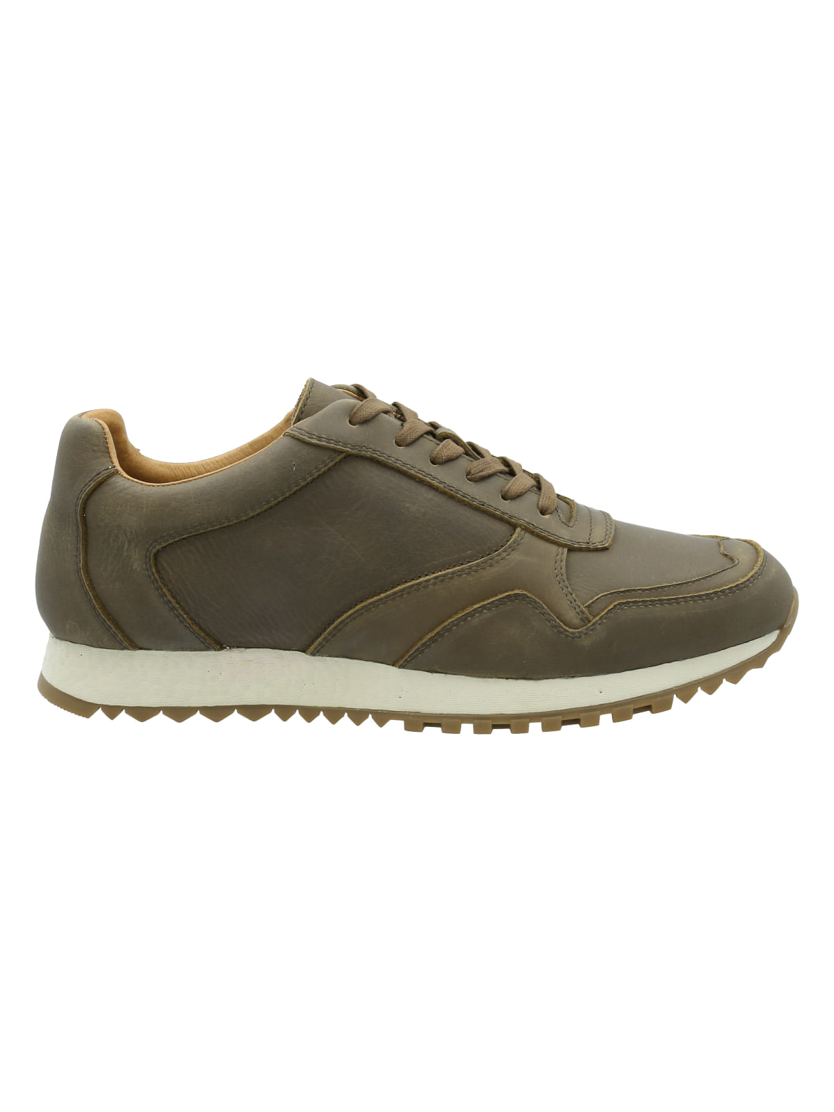 Zapatilla Cuero Hombre Fleir Verde Rockford