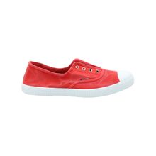 Zapatilla Algodón Orgánico Mujer Greece Rojo Rockford