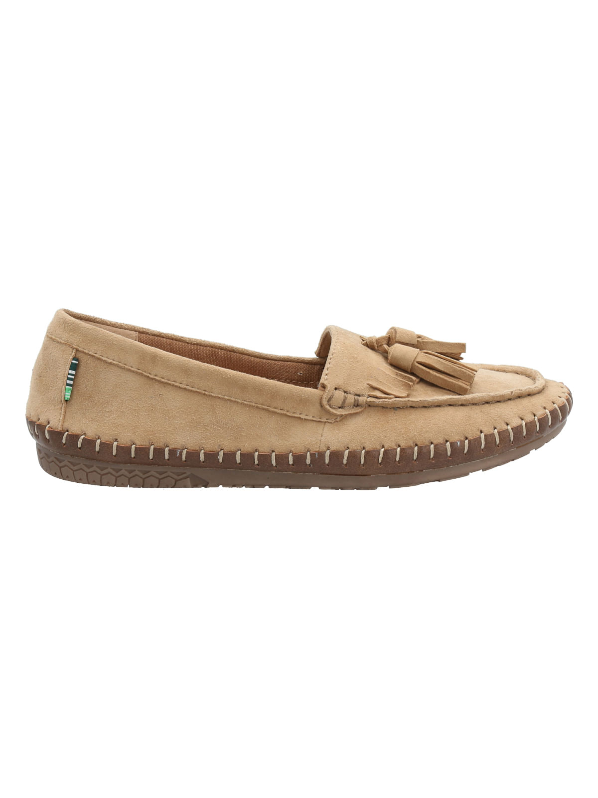 Slip On Cuero Mujer Pavia Café Rockford