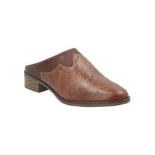 Zapato Cuero Mujer Mayza Café Rockford