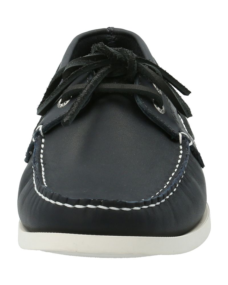 Mocasin-Cuero-Hombre-Boat-Azul-Rockford