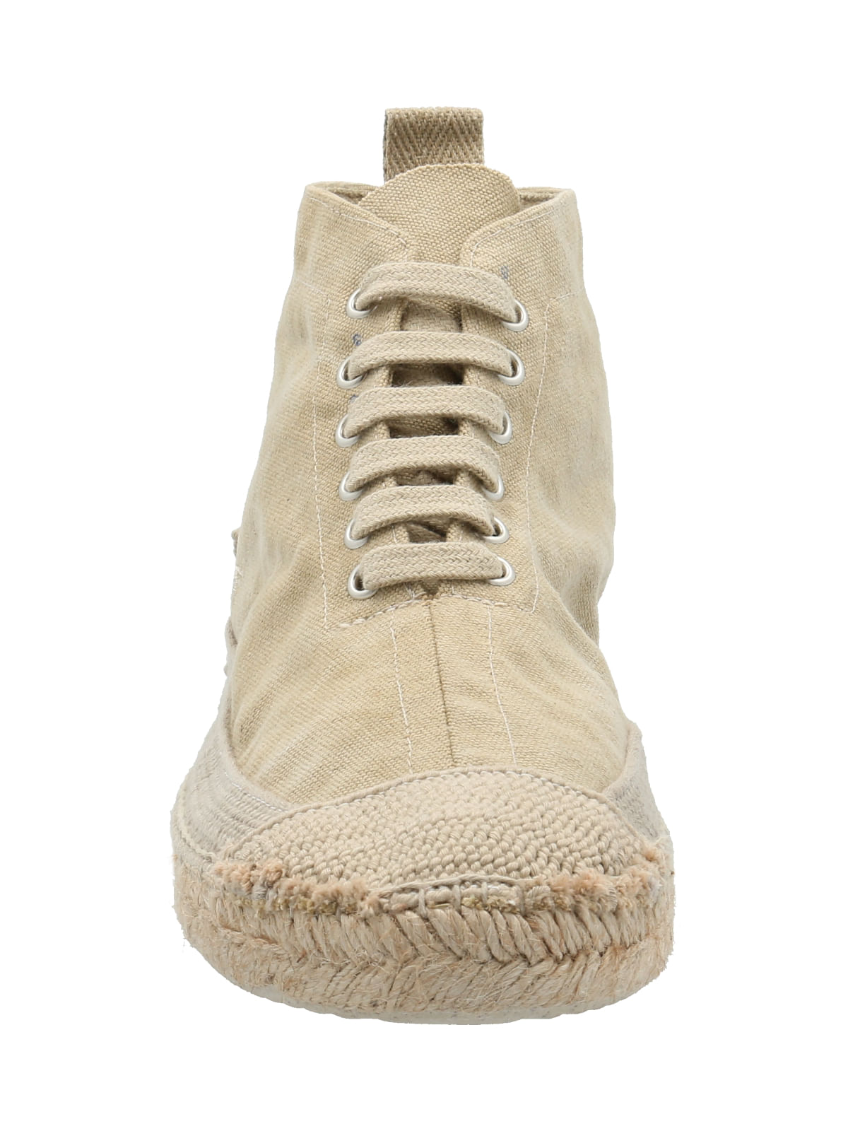 Zapatilla Con Caña Algodón Orgánico Hombre Bari Beige Rockford