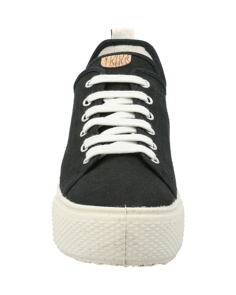 Zapatilla-Algodon-Organico-Mujer-Verona-Negro-Rockford