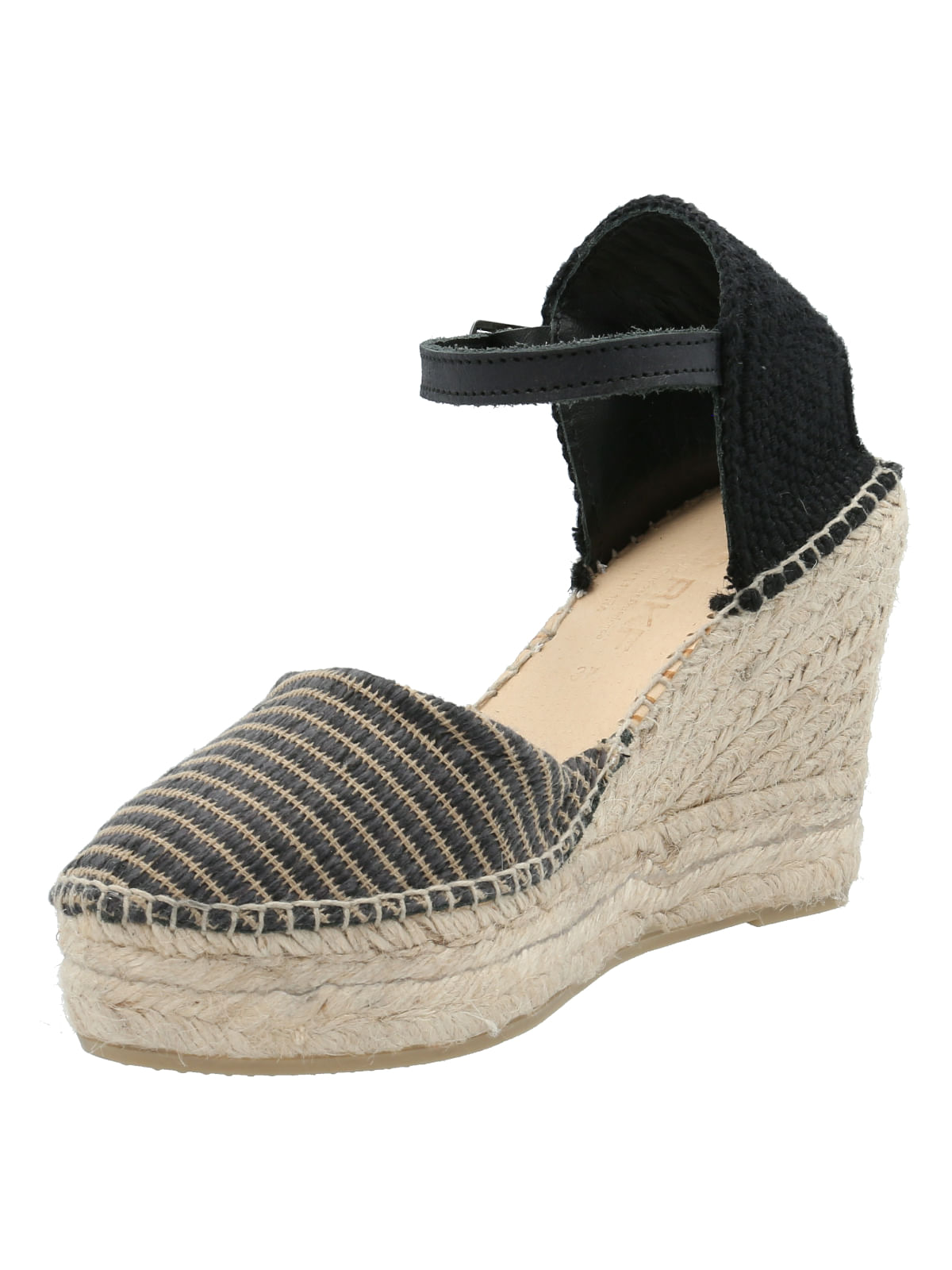 Alpargata Algodón Orgánico Mujer Petuni Negro Rockford