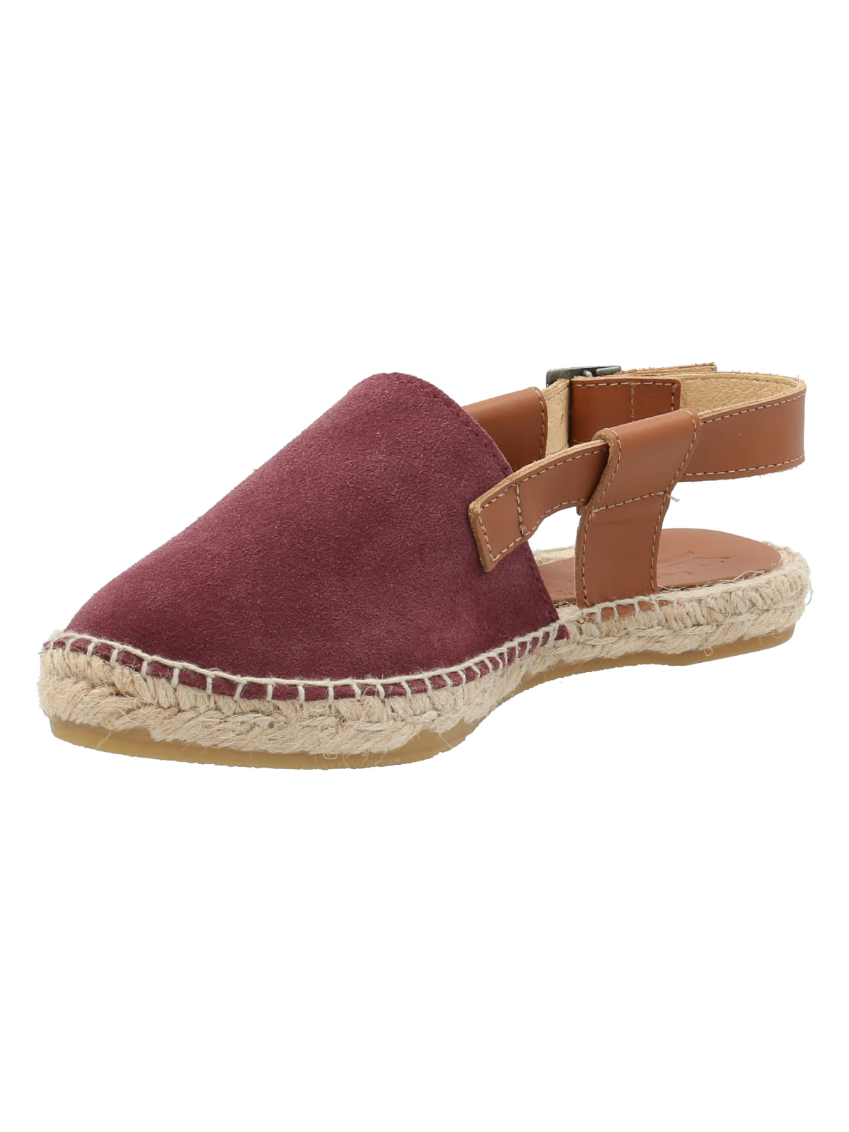 Alpargata Cuero Mujer Calatea Rojo Rockford