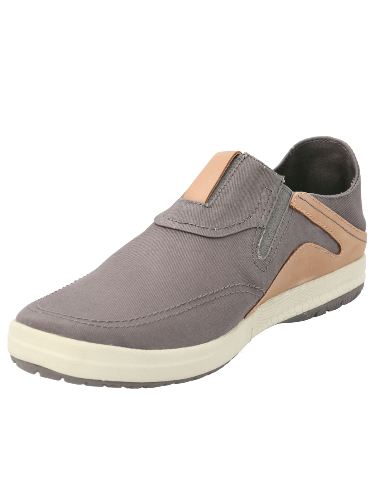 Zapatilla Algodón Orgánico Hombre Noosa Gris Rockford
