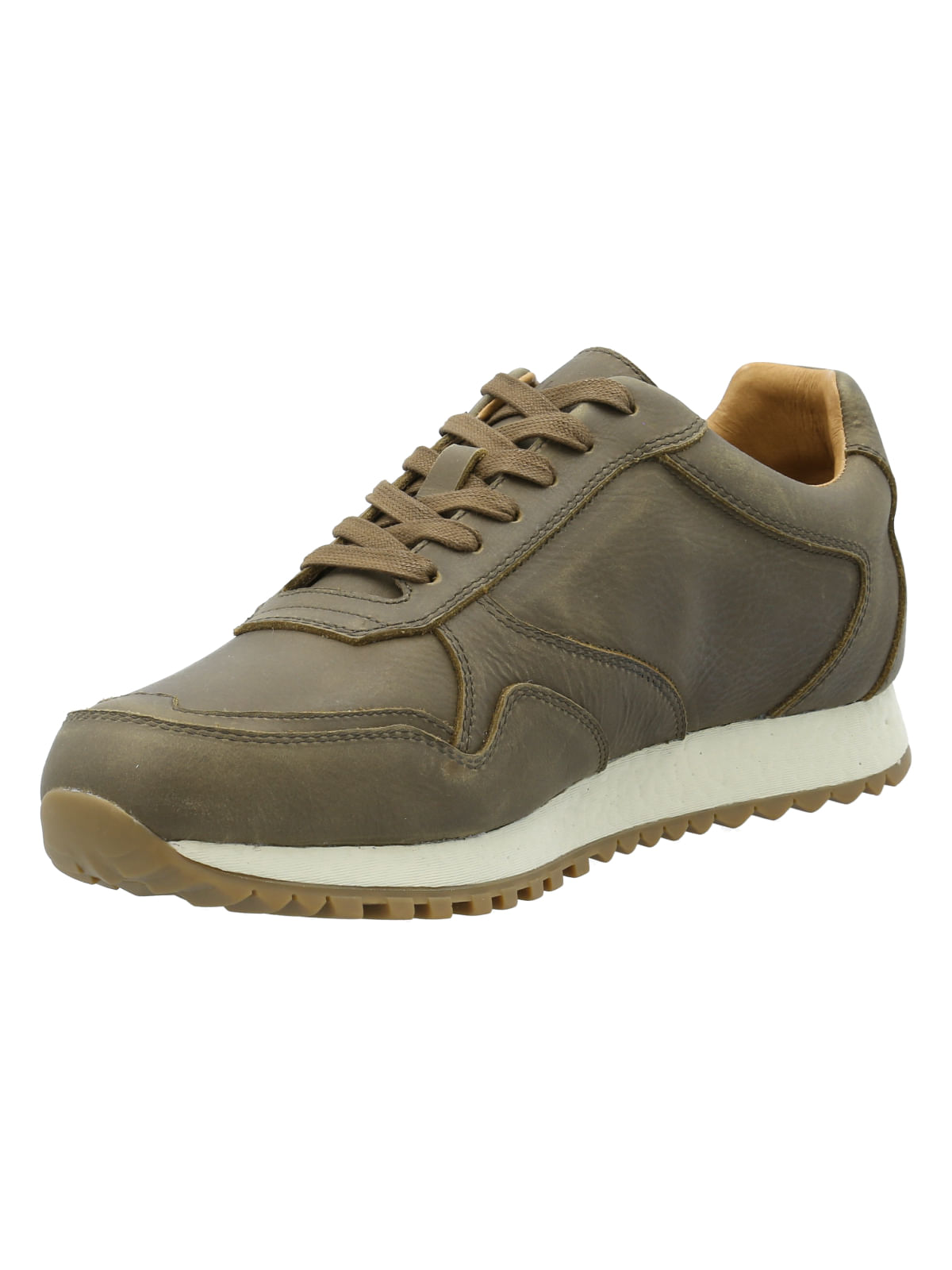 Zapatilla Cuero Hombre Fleir Verde Rockford