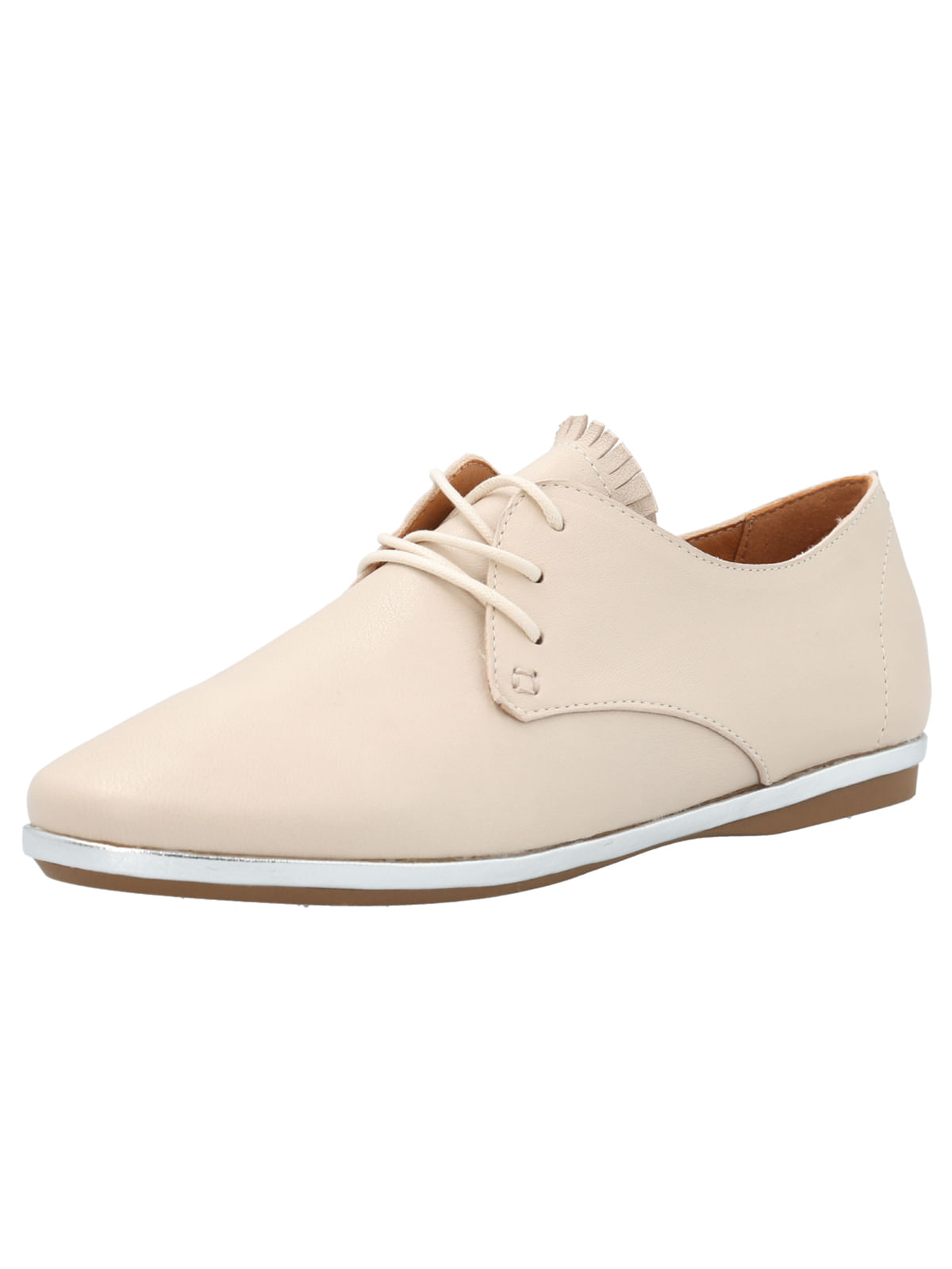 Zapato Cuero Mujer Patmos Blanco Rockford
