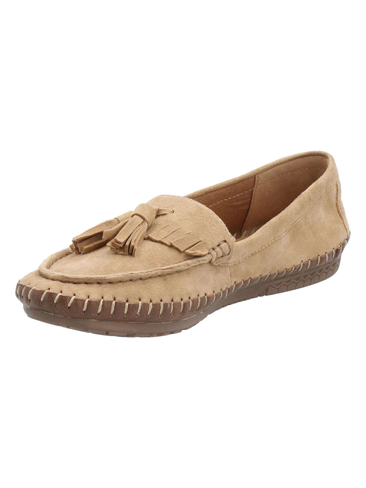 Slip On Cuero Mujer Pavia Café Rockford