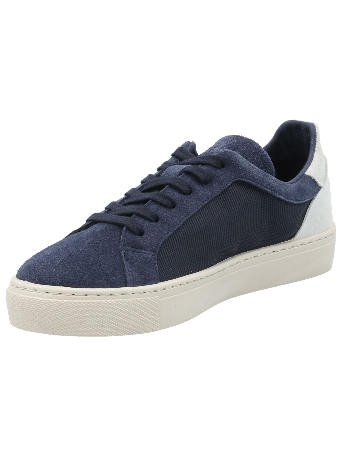 Zapatilla Cuero Mujer Tifon Azul Rockford