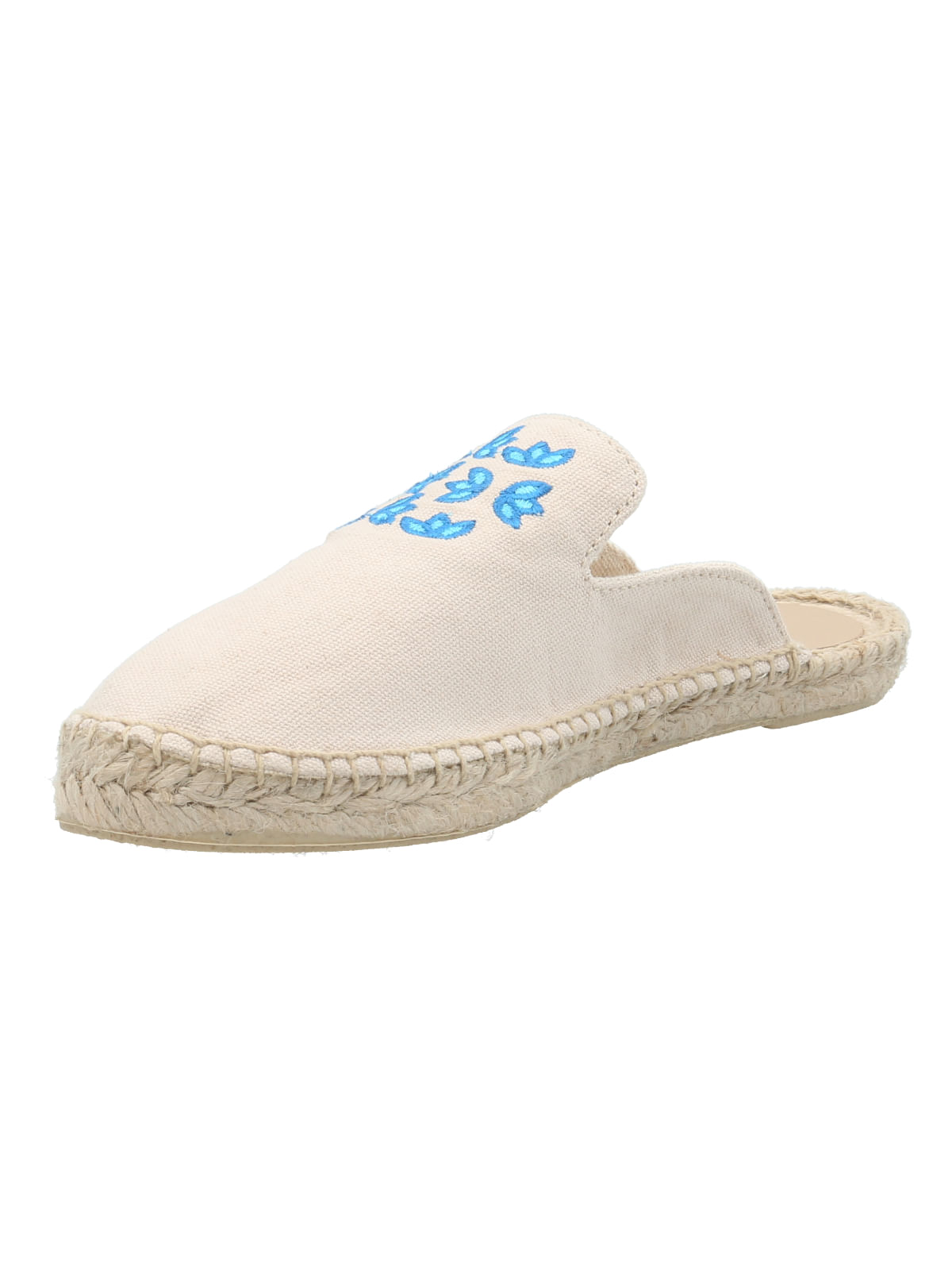 Alpargata Yute Mujer Nera Blanco Rockford