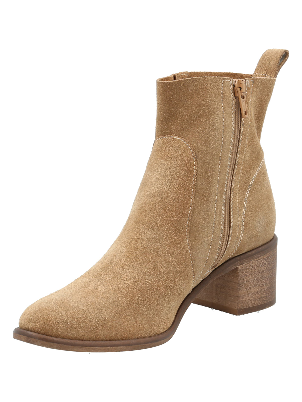 Botín Cuero Mujer Euphonia Beige Rockford