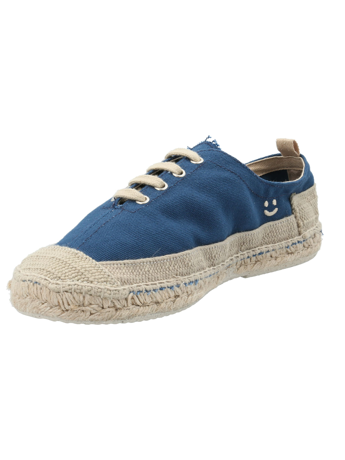 Zapatilla Algodón Orgánico Hombre Rodas Azul Rockford