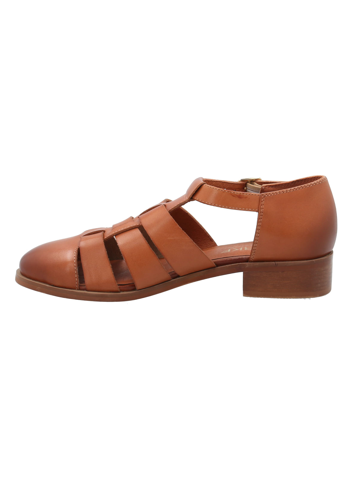 Zapato Cuero Mujer Lala Café Rockford
