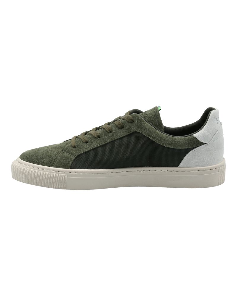 Zapatilla Cuero Hombre Tifon Verde Rockford