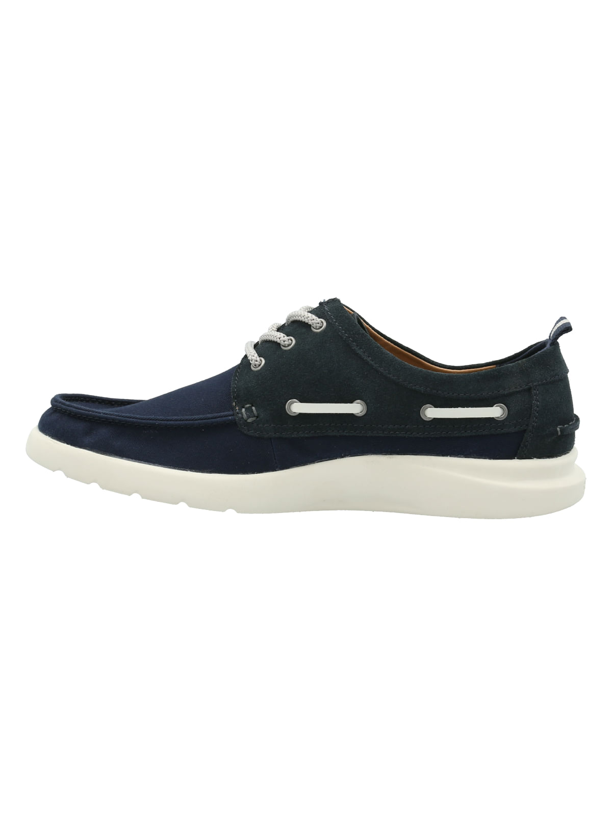 Mocasín Algodón Orgánico Hombre Gaston Azul Rockford