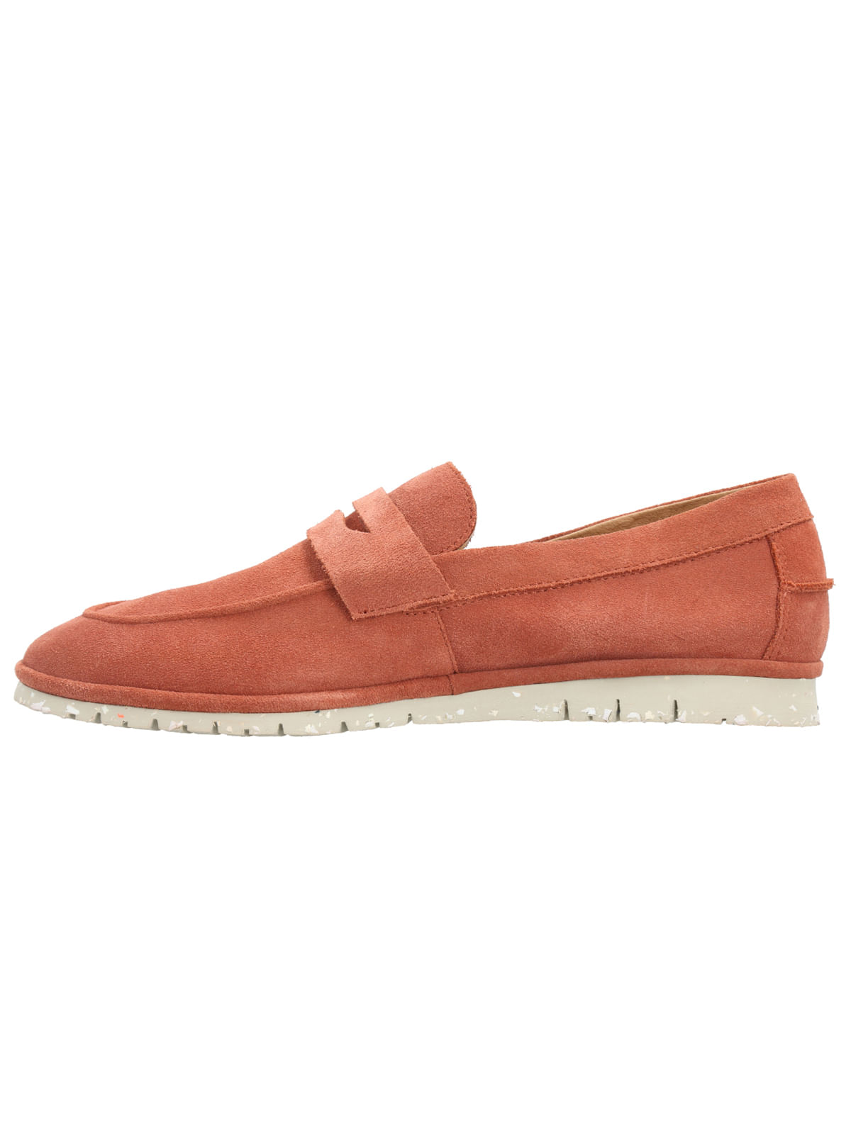 Mocasín Cuero Hombre Ninfo Rojo Rockford