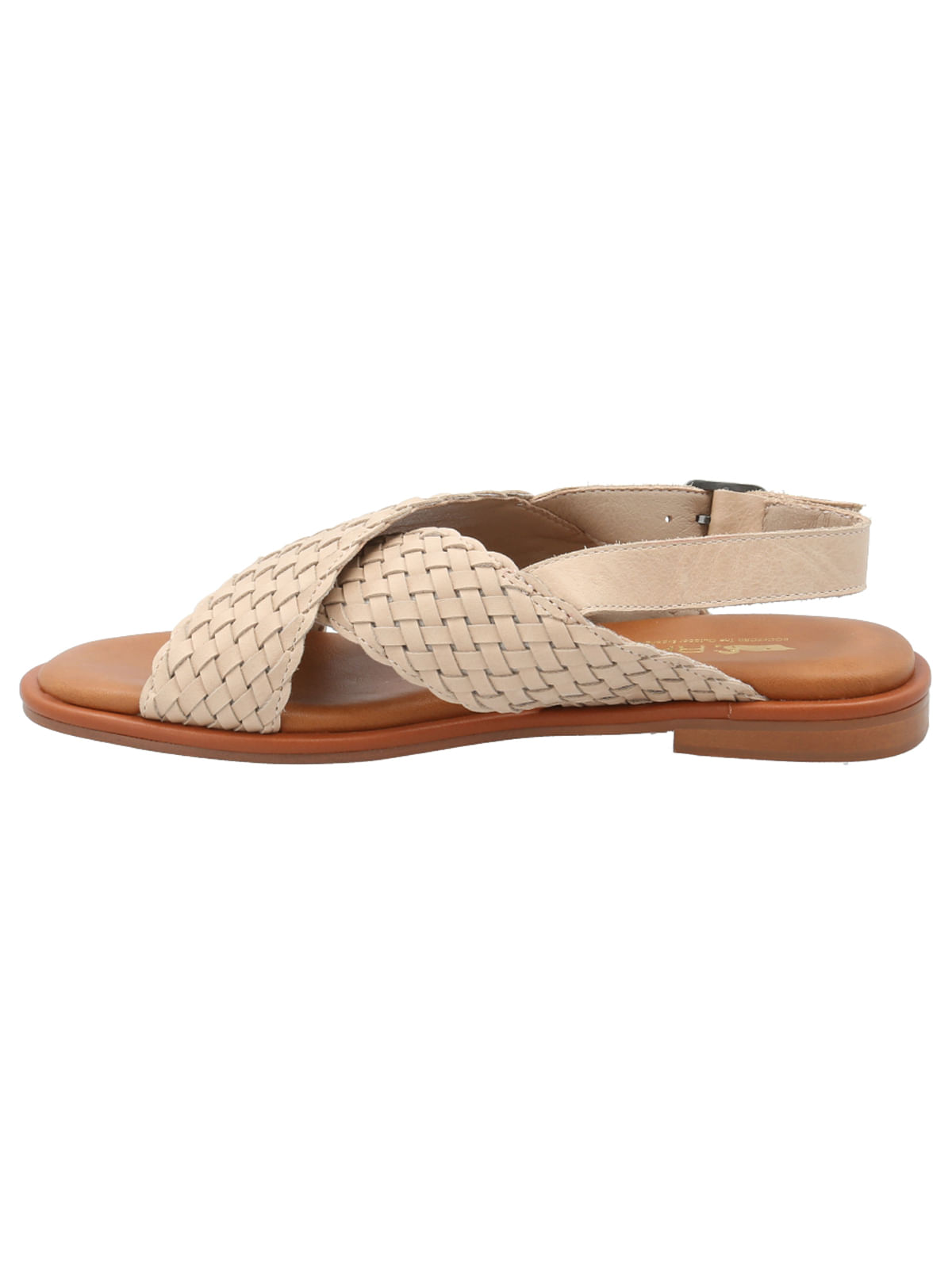 Sandalia Cuero Mujer Lima Blanco Rockford